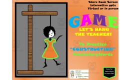 Free Construction Interactive Hangman Game to Practice Vocabulary