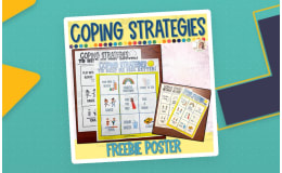 Coping Skills Poster for Kids – Calm Corner Decor