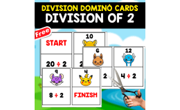 FREE DOMINÓ GAME | DIVISION OF 2 | POKEMON THEMED