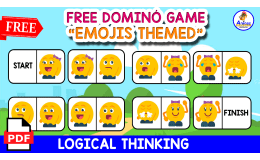 FREE DOMINÓ GAME | Emojis Themed for Kids