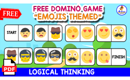 FREE DOMINO GAME | Made with Emojis Themed