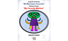 Free Spanish Attributes Game / Juego de Atributos