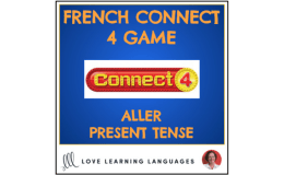 French Connect 4 Game - ALLER - Present Tense