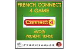 French Connect 4 Game - AVOIR - Present Tense