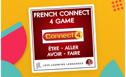 French Connect 4 – Être Aller Avoir Faire Game