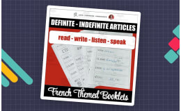 French Definite and Indefinite Articles - Reading, Writing, Listening,