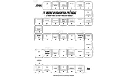 French: Dormir Conjugation Board Game - Present Tense