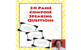 French: Perfect Tense Speaking Questions