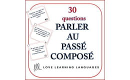French: Perfect Tense Speaking Task Cards