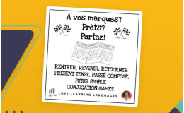 French Verb Tenses Conjugation Worksheets