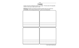 Friction Worksheet - Draw