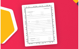 Friendly Letter Writing Template – Print and Practice