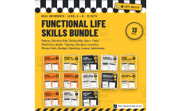 Functional Life Skills Reading + Math Curriculum for Teens/Adults
