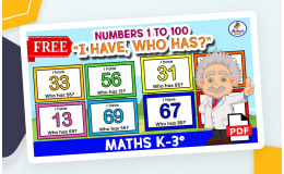 GAME "i HAVE, WHO HAS?" - Numbers 1 to 100