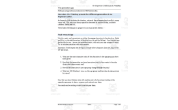 GCSE Literature: An Inspector Calls | The Generation Gap Worksheet