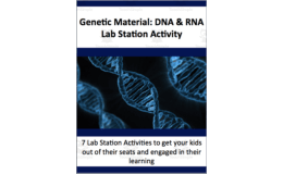 Genetic Material: DNA and RNA Overview - 7 Engaging Lab Stations