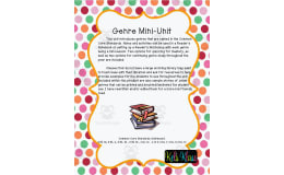 Genre Mini-Unit