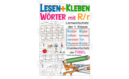 German Cut & Glue Activity: Letter R