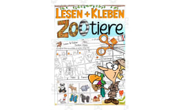 German Cut & Glue: At the Zoo