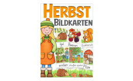 German Flash Cards: Autumn