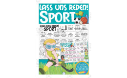 German: Let's Talk About Sports Board Game