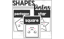Ghost 2D Shape Posters