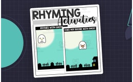 Ghost Themed Rhyming Words