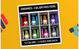 Gnome Colors Posters