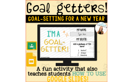 Goal Getters | Goal Setting For A New Year