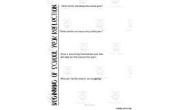 Goal Setting and Reflection for Students and Teachers