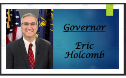 Governor Eric Holcomb (IN) Biography PowerPoint