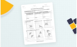 Grade 6 Transformations Review and Test