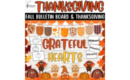 Gratitude Galore: Thanksgiving Bulletin Board and Autumn Door Decor