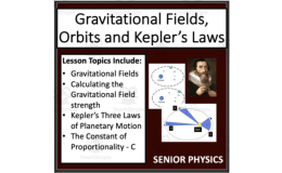 Gravitational Fields, Orbits, and Kepler’s Laws - Senior Physics Lesson