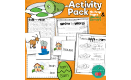 Green Eggs and Ham Activity Pack – Dr. Seuss Set