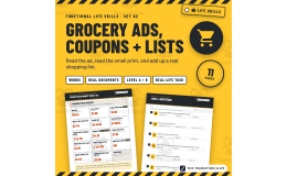 Grocery Ads, Coupons + Shopping Lists | Functional Reading + Money
