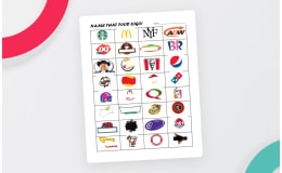 Guess That Food Logo – Logo Match Activity