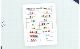 Guess the Emojis – Classic Games Edition