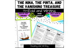 Guided Reading The Nina Pinta and the Vanishing Treasure Trifold