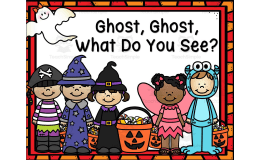 Halloween Emergent Reader- Ghost, Ghost, What do you See?