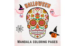 Halloween Mandala Coloring Pages