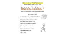 Happy New Year! Activities ( French Version )