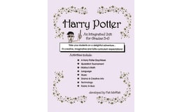 HARRY POTTER - AN INTEGRATED UNIT Gr. 3-6