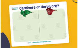 Herbivore and Carnivore Dinosaurs – Sorting Activity