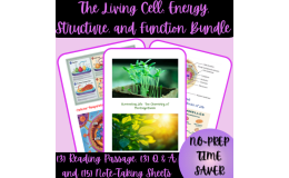 High School The Living Cell: Energy, Structure, and Function Bundle