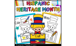 Hispanic Heritage Month Crafts, Coloring Pages, & Writing Activities