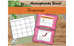 Homophones Scoot