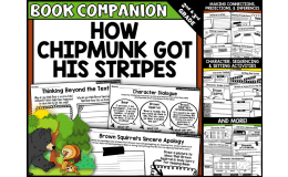 How Chipmunk Got His Stripes Interactive Read-Aloud Activities
