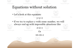 How many solutions to an Equation Editable PowerPoint