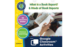 How to Write a Book Report: What is a Book Report? & Kinds of Book Reports - Google Slides Gr. 5-8